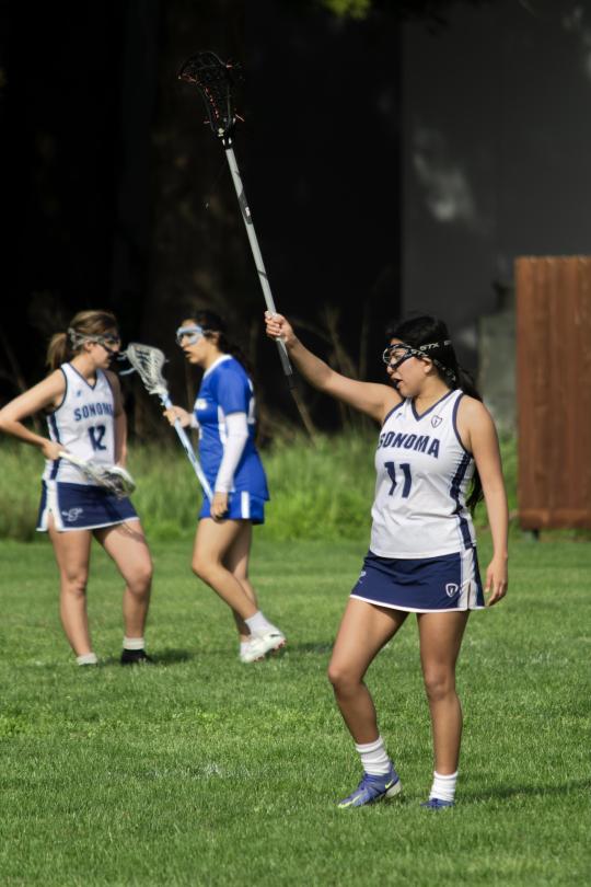 women's lacrosse club playing